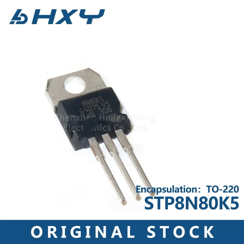 

5 шт. STP8N80K5 8N80K5 TO-220 MOS FET 6A 800V