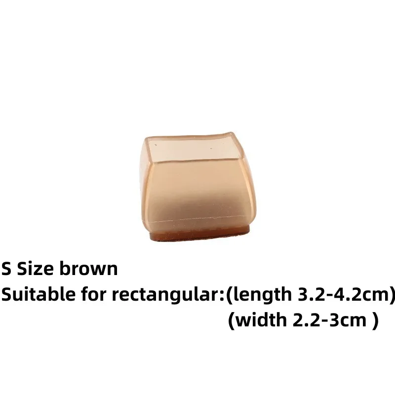 Silicone Anti-Slip Chair Leg Covers - Furniture Floor Protectors