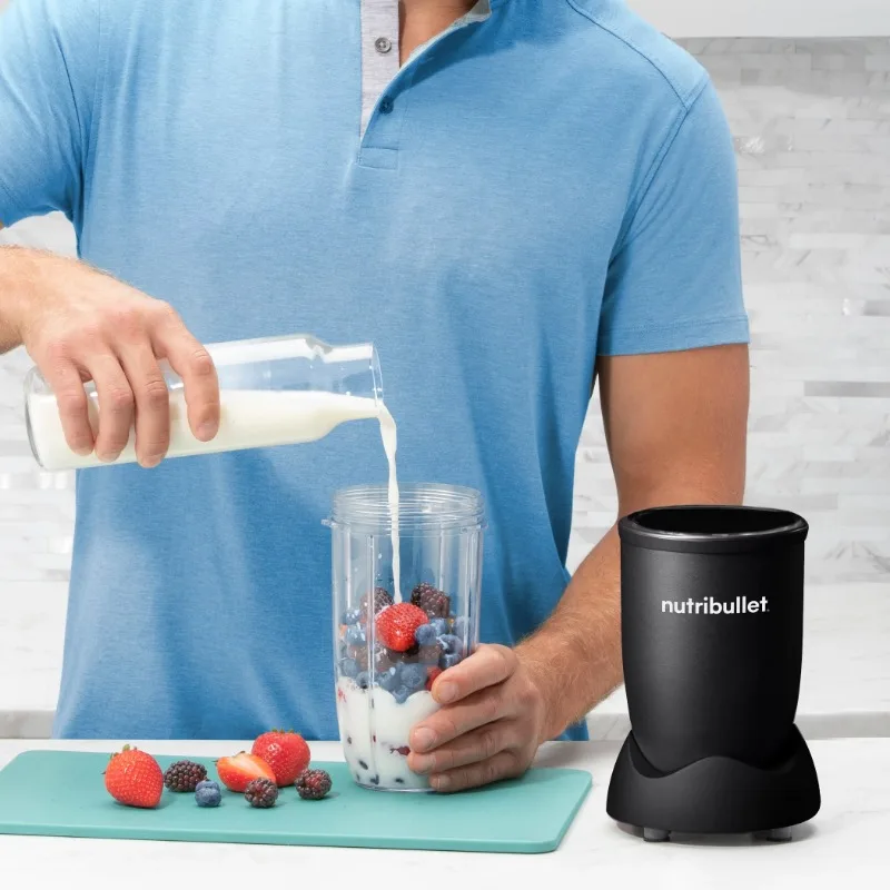 Nutribullet® Full Size 56 Oz. Blender 1000 Watt - Matte Black Mixeur Blender  Blender Portable - AliExpress