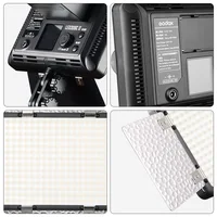 Godox LED Video Light LED308 LED308C II 3300K-5600K Photography Lamp + 2M Light Stand +NP550 750 950 Battery For Photo Studio 2