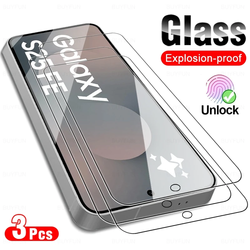 Premium 9D Full Coverage Tempered Glass Screen Protector - 3 Pack