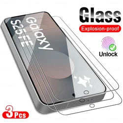 Premium 9D Full Coverage Tempered Glass Screen Protector - 3 Pack - Samsung S25 FE (3Pieces)