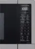 76  1.6 cu.ft Cyclonic Inverter  Microwave Oven 1250  Power with Genius Sensor Cooking, 19.44"D x 2 4