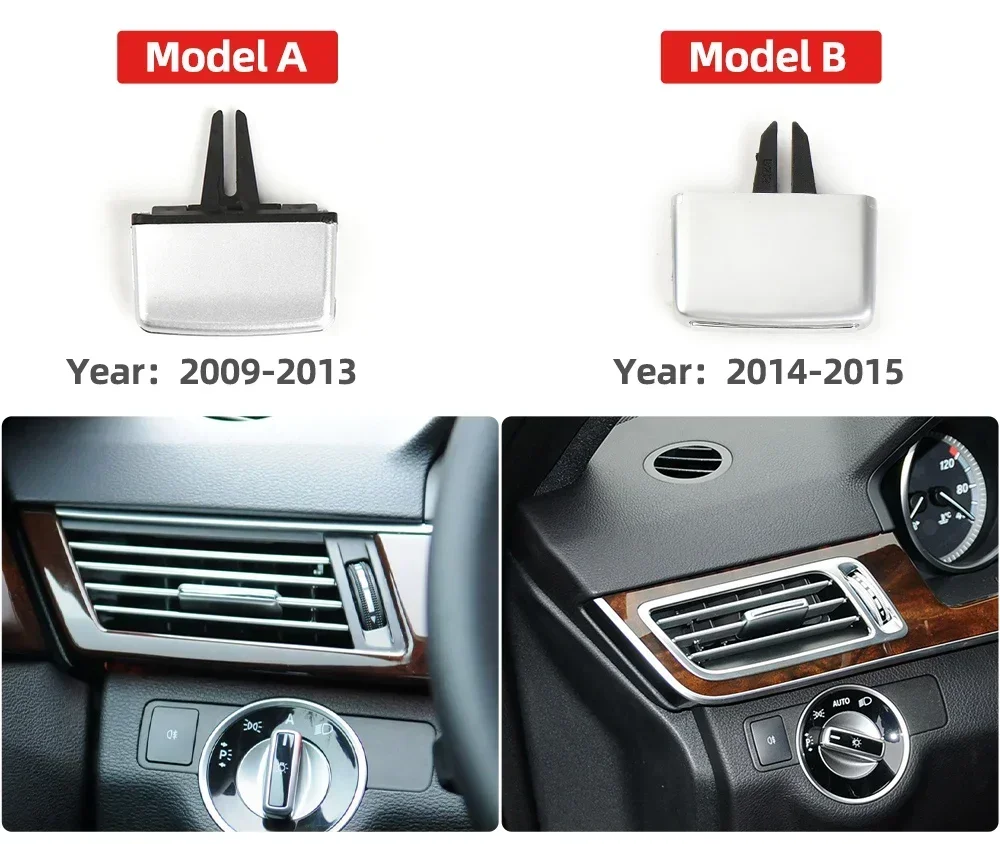 1pc Auto A/C Entlüftung gitter Lasche Clip Auto Klimaanlage Auslass Reparatur satz für Mercedes-Benz E-Klasse W212 2015-2017 – Detail 2