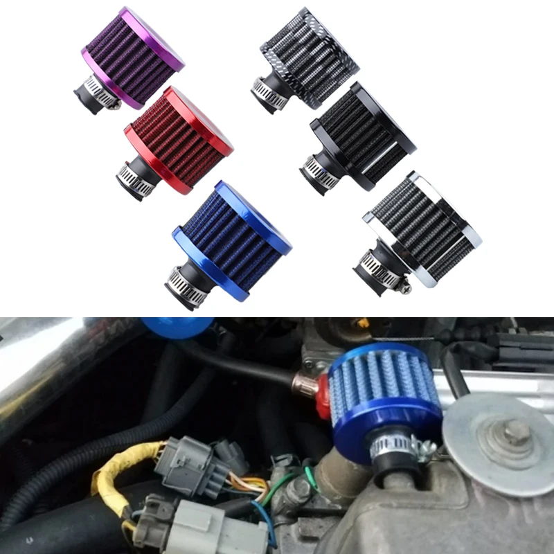 Air Filter Cleaner Motorcycle Air Filter Motorcycle Air Filter Cover Universal Interface Car Air Filters 12mm