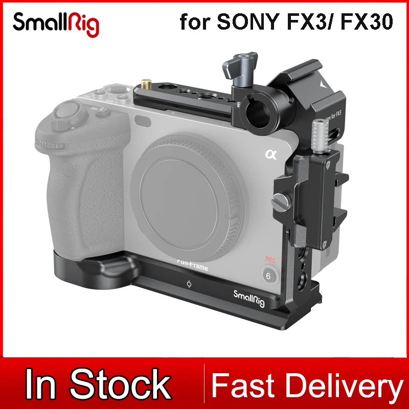 国内正規品】 SmallRig 3278[SONY FX3/FX30用 ハーフケージキット