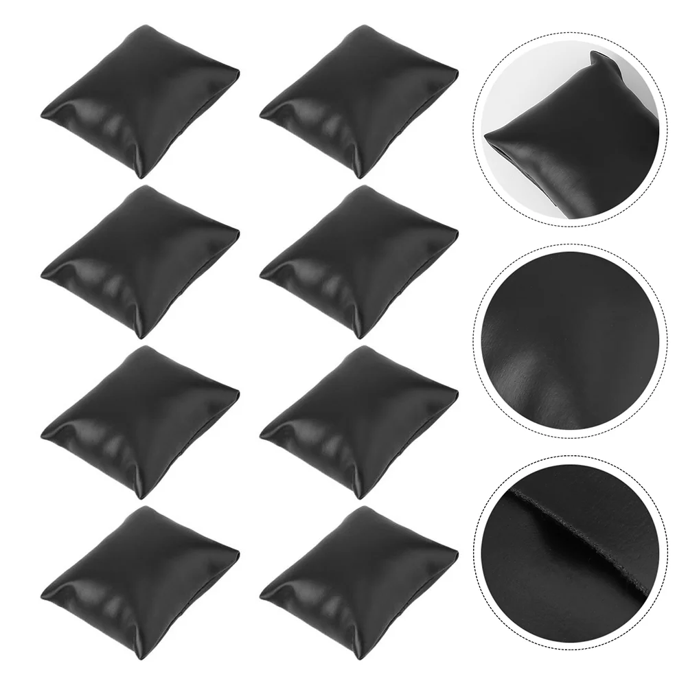 

8pcs Watch Pillow Jewelry Pillow PU Bracelet Pillow for Daily Use