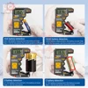 BT189 Button Cell Battery Tester 9V N DC AA AAA Universal LCD Display Battery Tester Power Bank Detector for Electrician Tool 4
