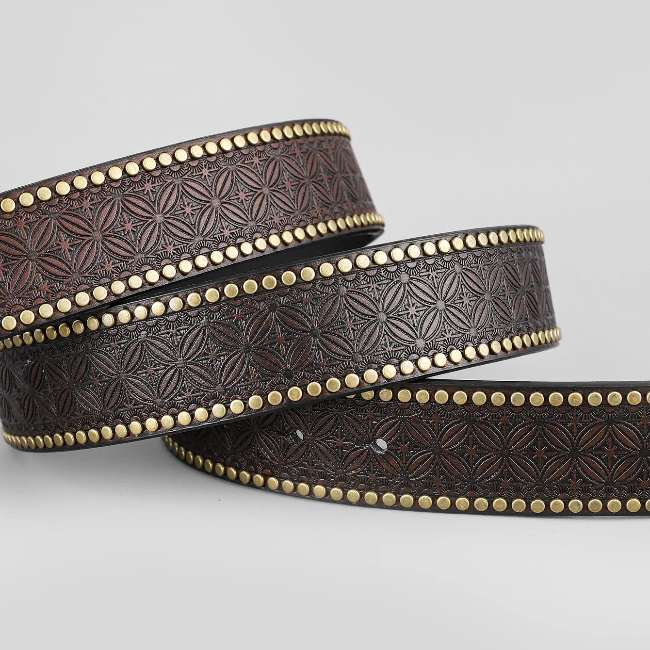 Western Cowboy Men's Leather Retro Belt Domineering Bull Head Buckle  Leather Belt Pattern Retro Leather Belt - Belts - AliExpress