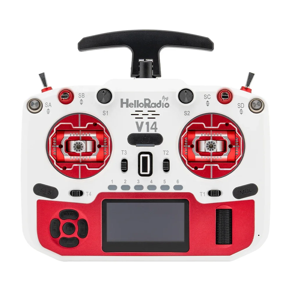 Radio ELRS V14 PRO et MAX - Contrôle FPV Haute Performance, avec poignée ergonomique et module ELRS.