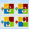 Montessori Material Felt Toys Balloon Children Logical Thinking Color Matching Games Educational Learning Toys Teaching Aids 3