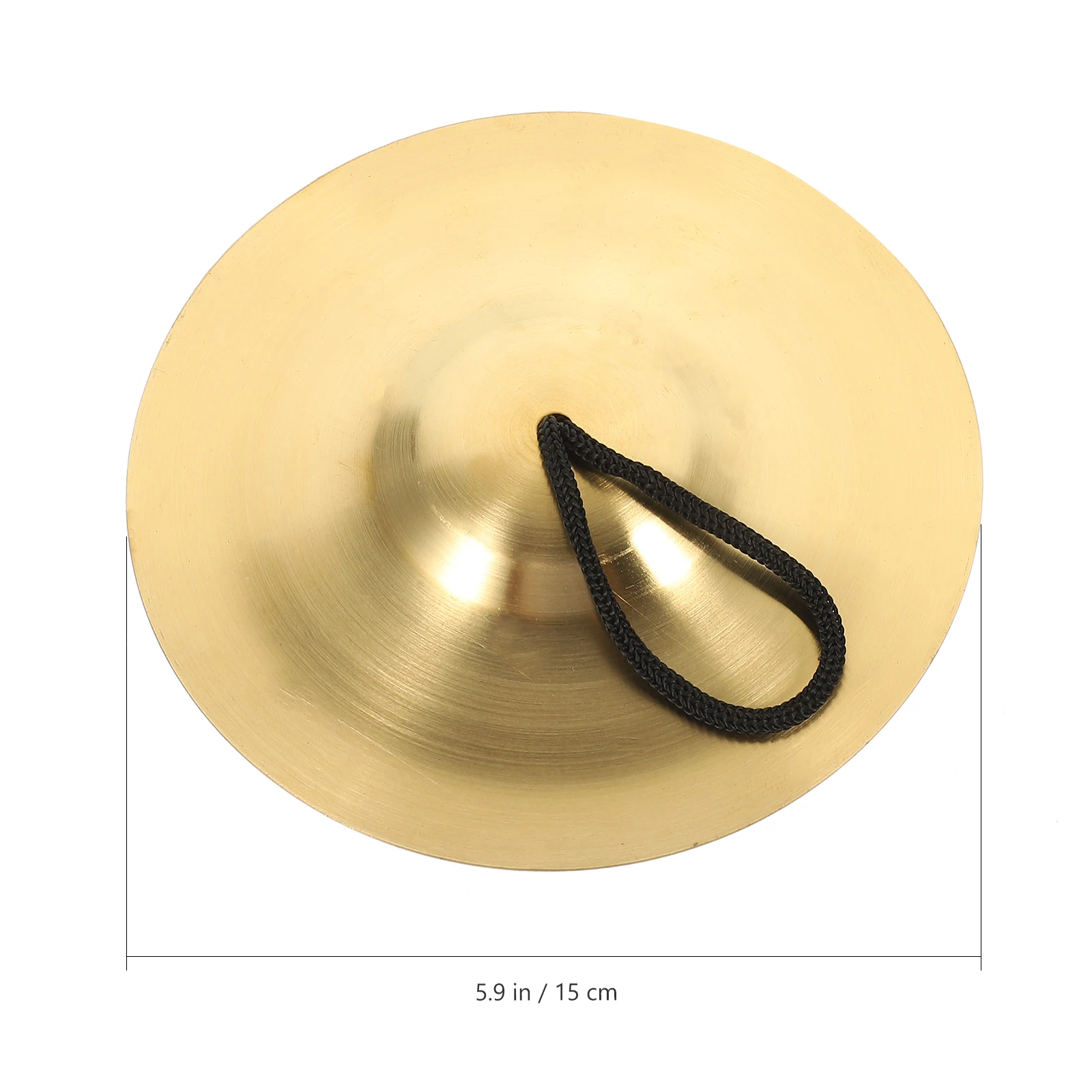Professional Copper Finger Cymbals Percussion Small Finger Mini Cymbals Dancing Props Musical Instrument Saucers