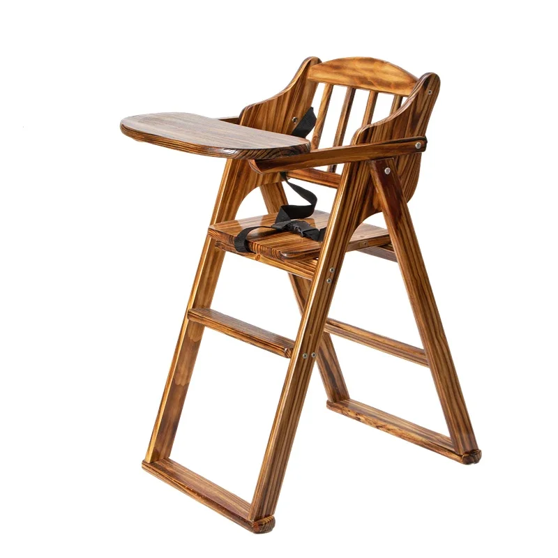 Kids baby wooden dining chairs children study chair Feeding Ergonomic Platform Dining Chairs Kitchen Backrest Fotel Dla Dziecka Child Furniture