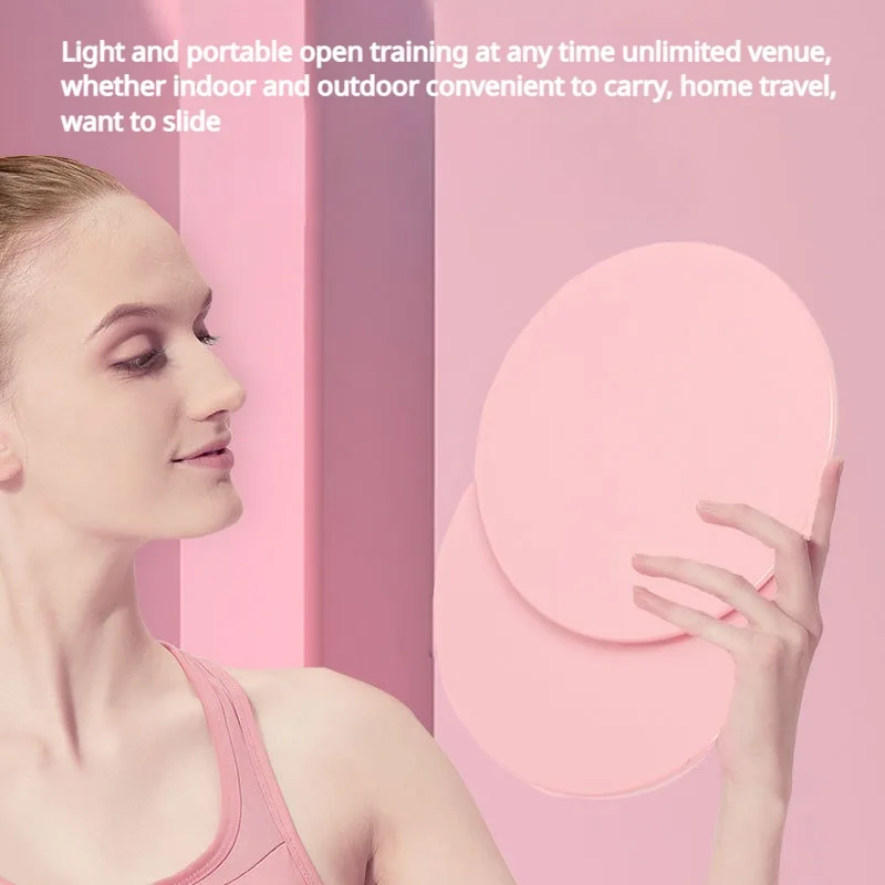 Yoga Accessories Yoga Blocks, Slide Plate Yoga for Feet Slide Plate Abs and Limb Coordination Slide Mat, Pilates Equipment