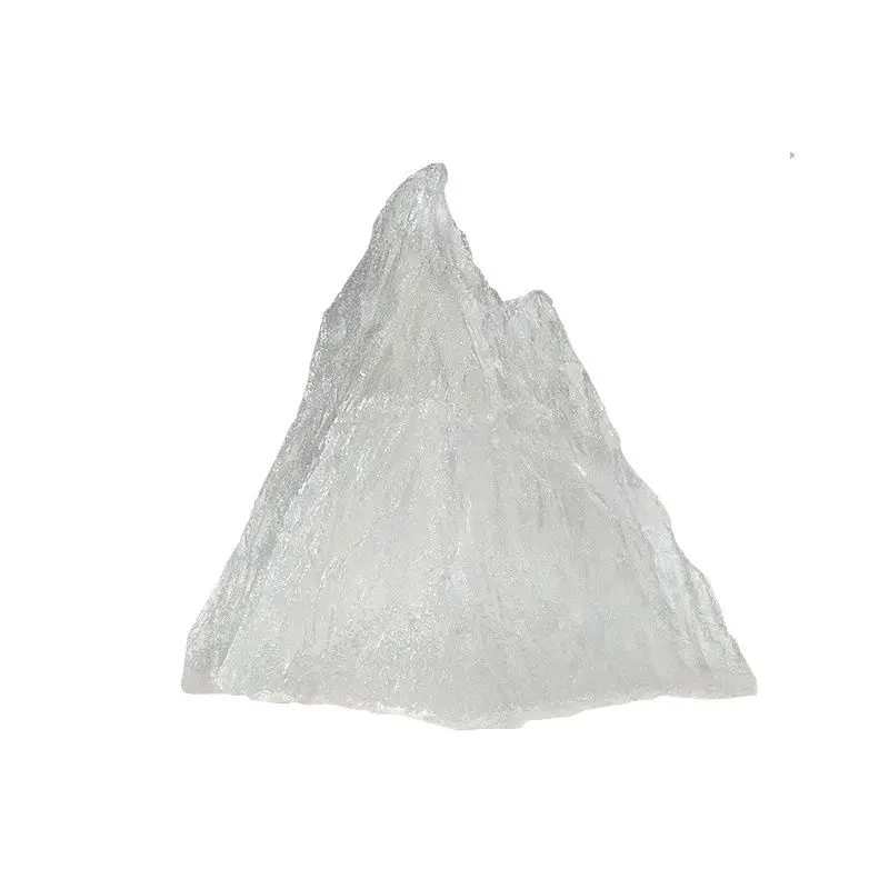

Modern light luxury transparent resin rockery ornaments hotel model room mountain sculpture soft decoration crafts