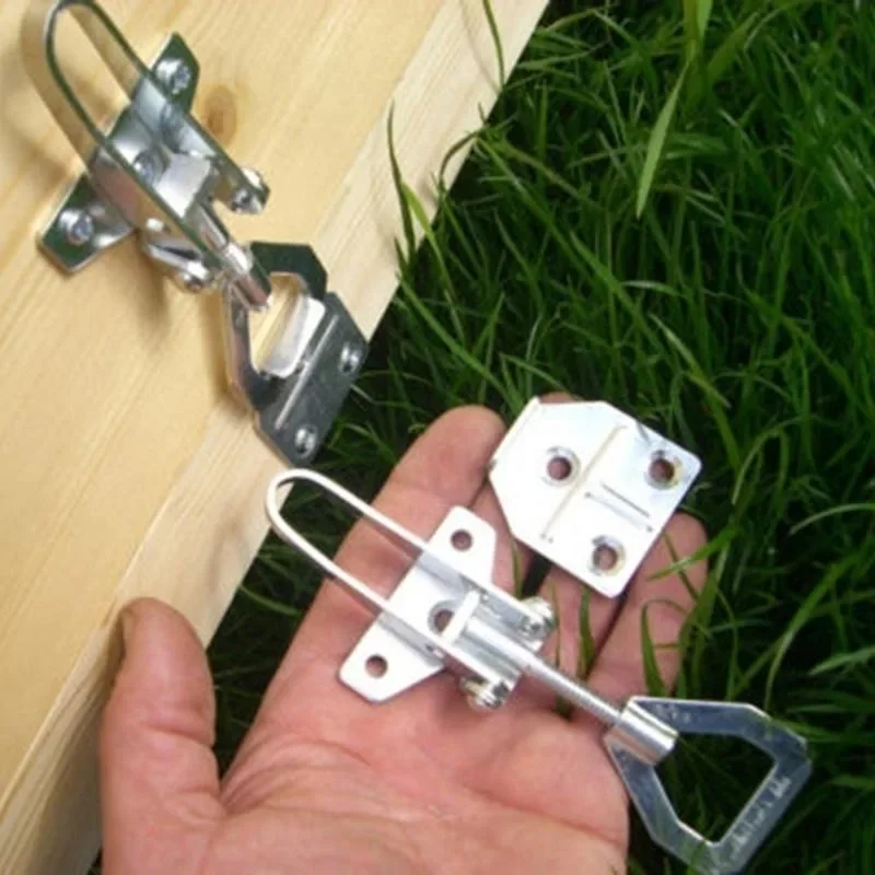 1Pc Beehive Locking Device Galvanized Iron Adjustable Buckle Connector Professional Beehive Holder