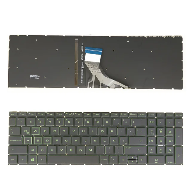 HP 15-dk 노트북을 위한 완벽한 맞춤형 LA 스페인어 키보드