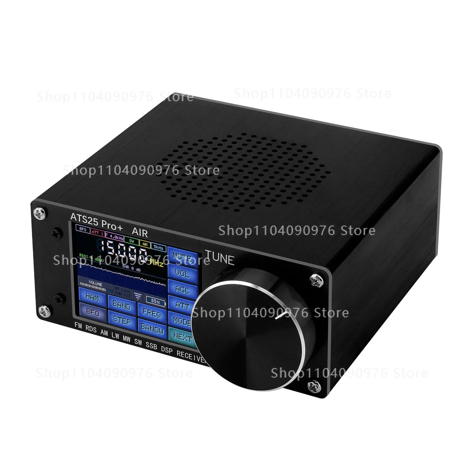 ATS25 Pro + AIR Bluetooth Edition Full Radio Receiver FM SW SSB118Mhz-135.975Mhz