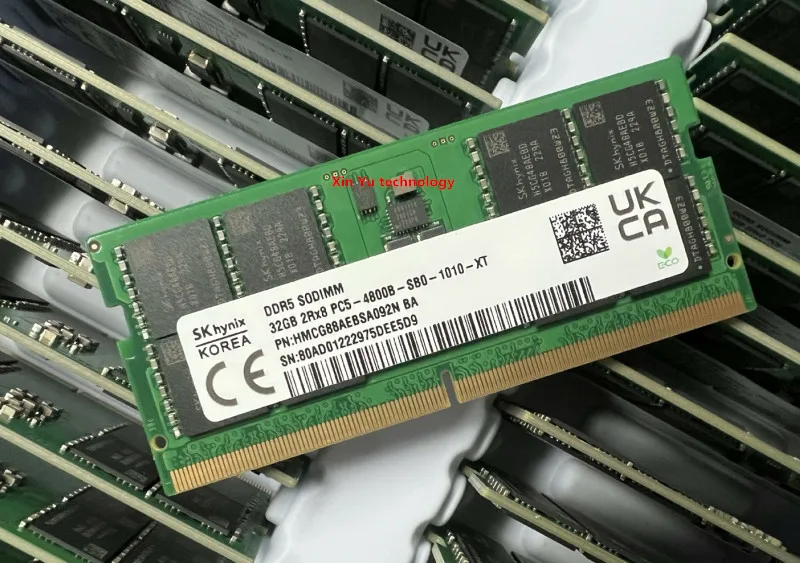 SK Hynix PC5 32GB 2Rx8 4800B DDR5 4800MHz SO-DIMM RAM Original