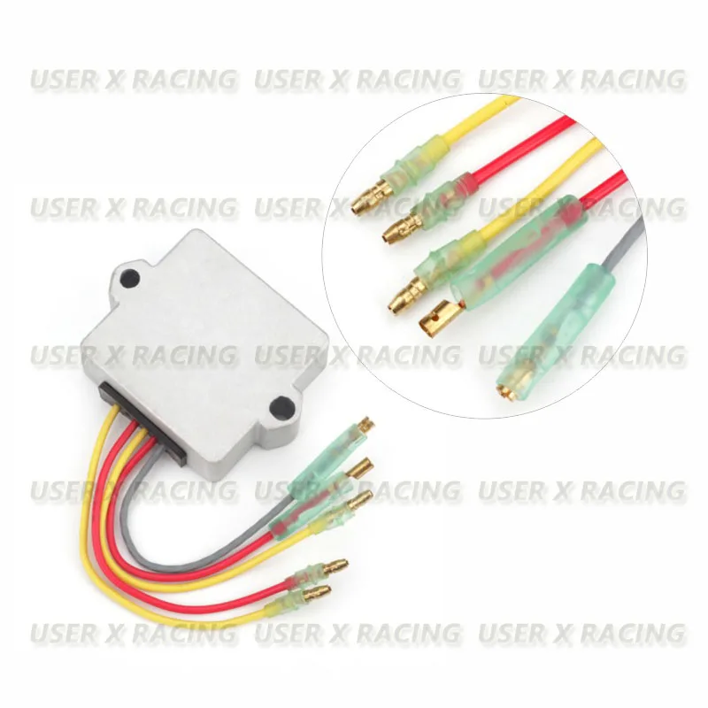 

USERX Universal Motorcycle Voltage Regulator Rectifier 14.5V for Mercury Mariner 815279 815279-1 815279-2 815279-3 883072T