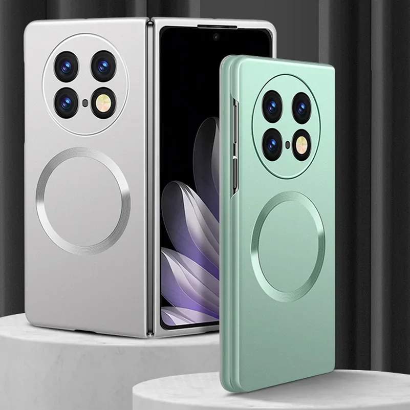 Magnetic Slim Bezel Phone Case with Ultra-Thin Hard Camera Protection