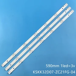 LED backlight strip for KSKK32D07-ZC21FG-04 DEXP H32C7200K Vox 32YD350 kskk32d07-zc21fg-04 303kk320036 KK320M02 KK320M11