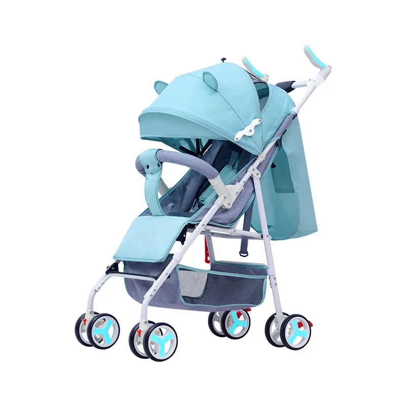 Stylish Portable Stroller Baby Stroller Baby Carriage High Landscape Portable Travel Pram Newborn New