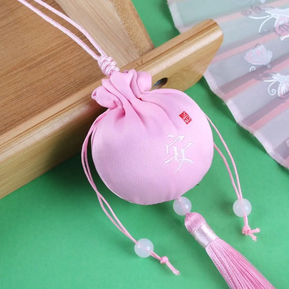 Tassel Women Sachet Smooth Bedroom Decoration Small Pouch Chinese Style Sachet Graduation Gift Hanging Neck Coin Purse Ladies