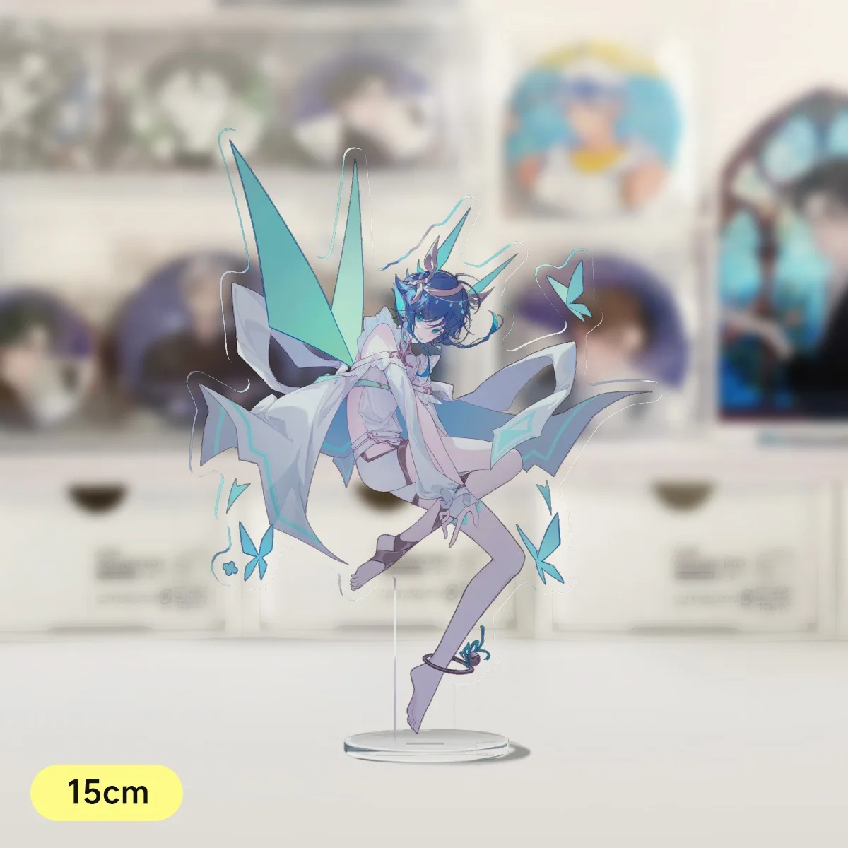 Venti Xiao Anime Figure Yuan Shen Toy Figures Woman Creative Fashion Art Action Stand Figurine Model Doll Toys Acrylic Gifts