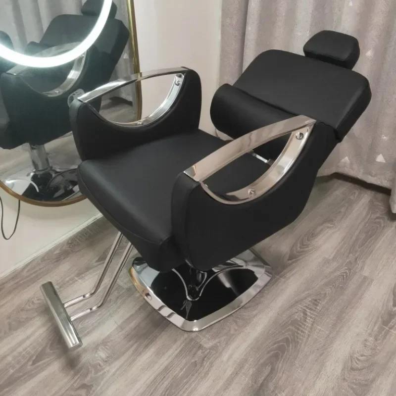 Salone Di Bellezza Sedia Da Barbiere Regolabile In Altezza Vanity Sedia Estetica Professionale Styling Luxury Men Silla De Barero Furniture