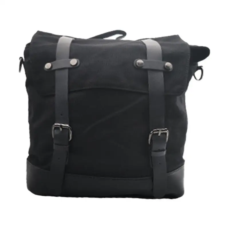 

Side Saddle Bags For Bikes Retro Luggage Storage Bags With Adjustable Shoulder Strap Motorcycle Accessories For Bicycle Road