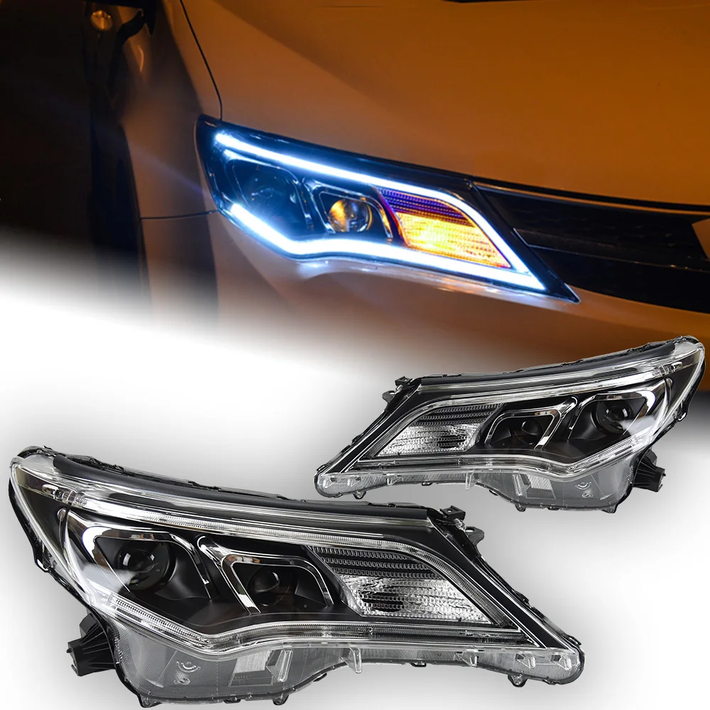 AKD Car Styling Head Lamp for Toyota RAV4 Headlights 20142017 RAV 4