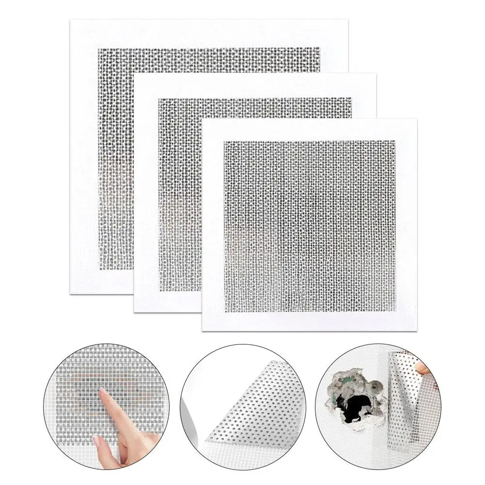 Adhesive Tape 1pc Mesh Wall Repair Patch Adhesiv-e Fix Net for Drywall Ceiling Plaster Damage