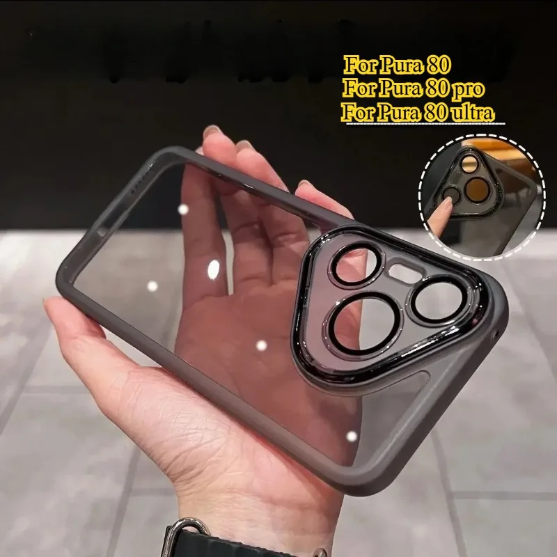 Ultra Full Lens Camera Protection Film Transparent Silicone Clear Phone Case