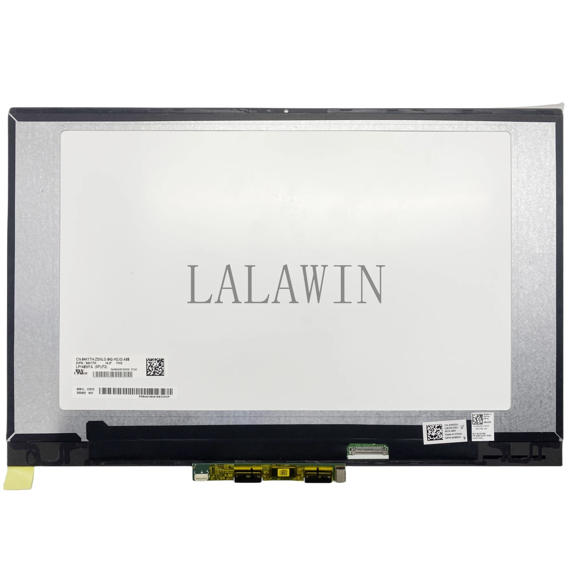 

Светодиодный ЖК-дисплей для DELL Inspiron 5400 5000 P126G 5406 IPS LP140WFA SPF2 14,0 ''FHD