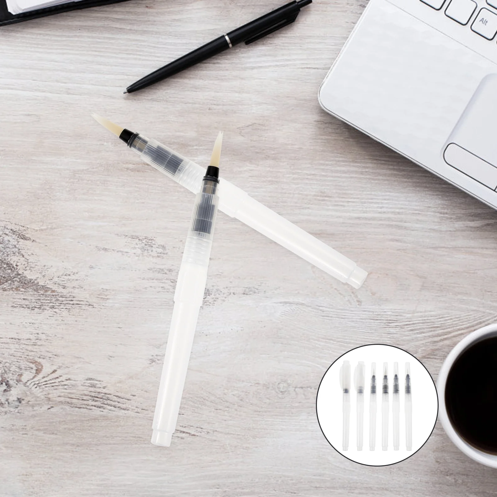 

6 Pcs Paint Brushes for Kids Pens Supply Watercolor Painting Filling Children Supplies Plastic Sketch Student Useful