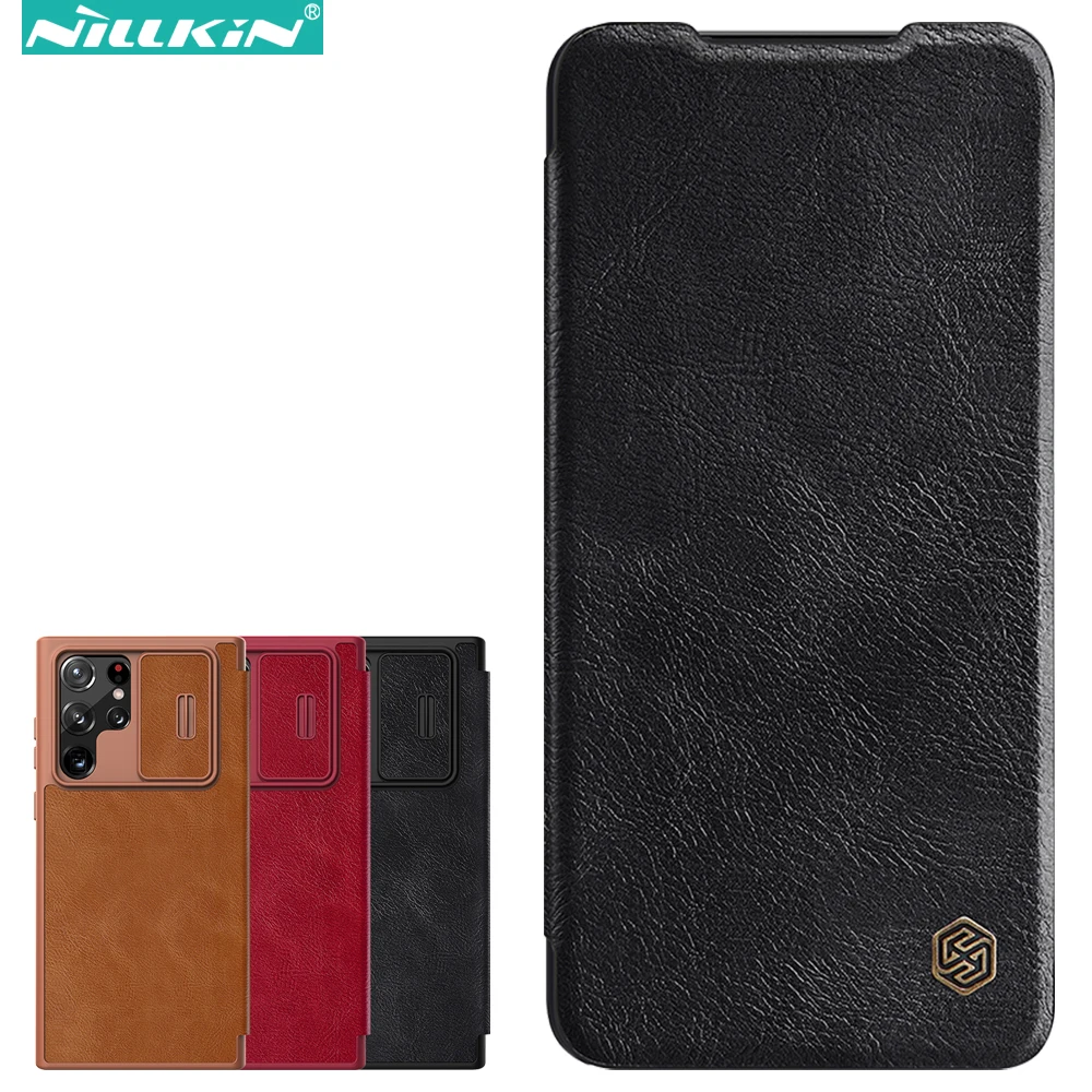 

Кожаный чехол-книжка для Samsung Galaxy S22 Ultra / S22 +