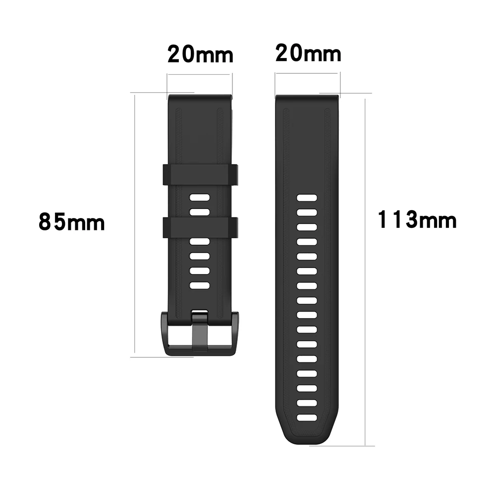 Garmin Fenix 7S 6S 6SPro 5S 5SPlus  ð  20MM ð Ʈ Quick Fit  ÷ Ǹ ð  ü