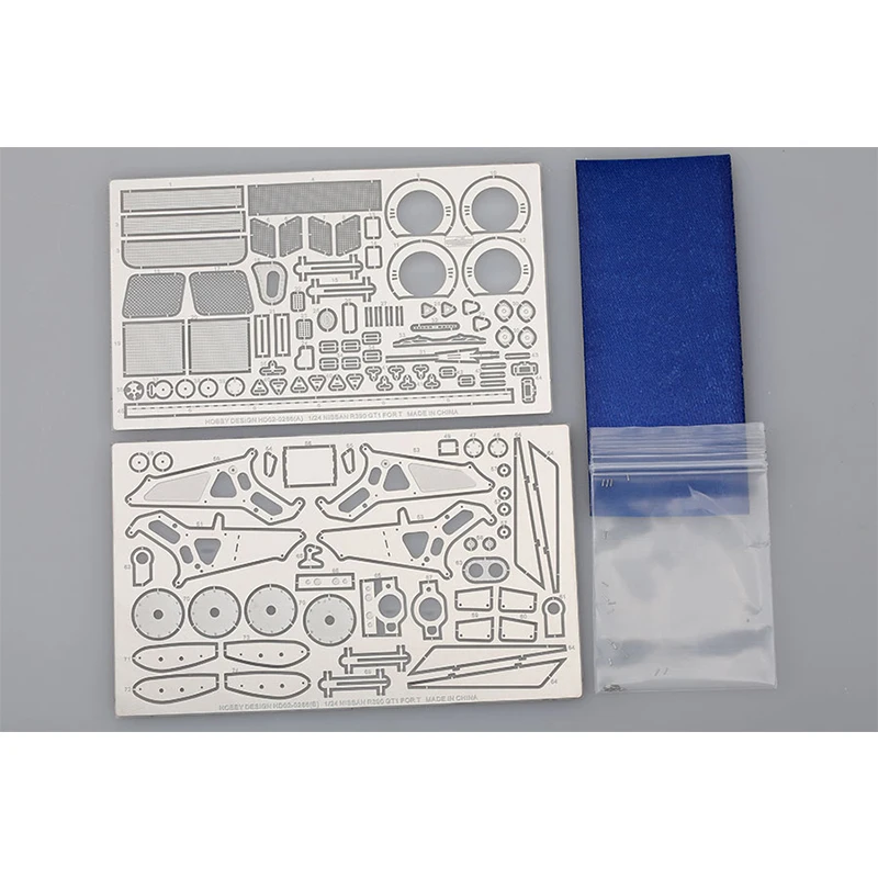 Hobby 디자인 HD02-0286 1/24 R390 GT1 디테일업 세트, 모델 자동차 수정, T용 수제 세트 (PE + 금속 부품)