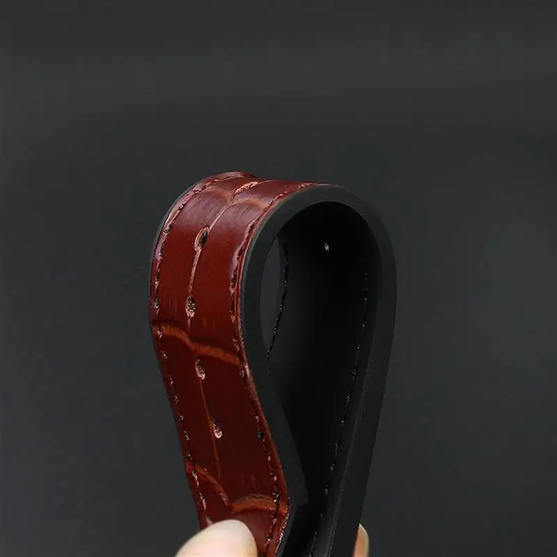 SCHIK New Real Cow Leather Rubber Brown Black Watch Band 26*19mm For Hublot Strap BIG BANG Watchband Stainless Buckle