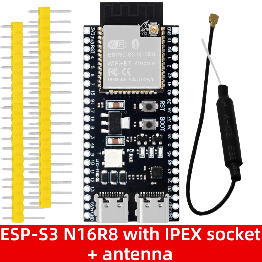 ตัวเลือกสินค้า ESP32-S3 โมดูล IoT พัฒนาโปรเจกต์ได้ทุกอย่าง