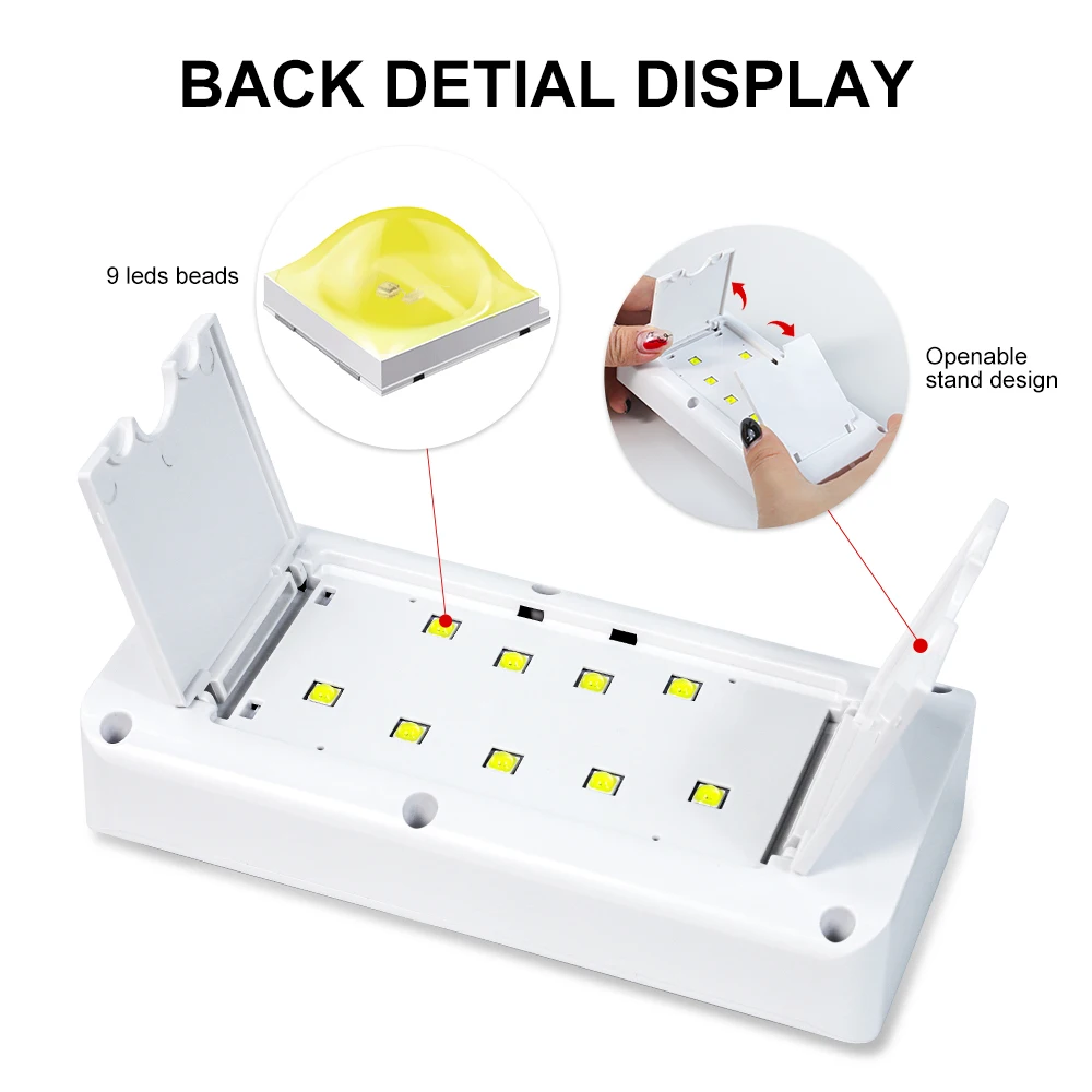 Portable Electric Nail Drill Rig Display Nail Grinder Professional Polish Grinder Accessories Salon Equipment