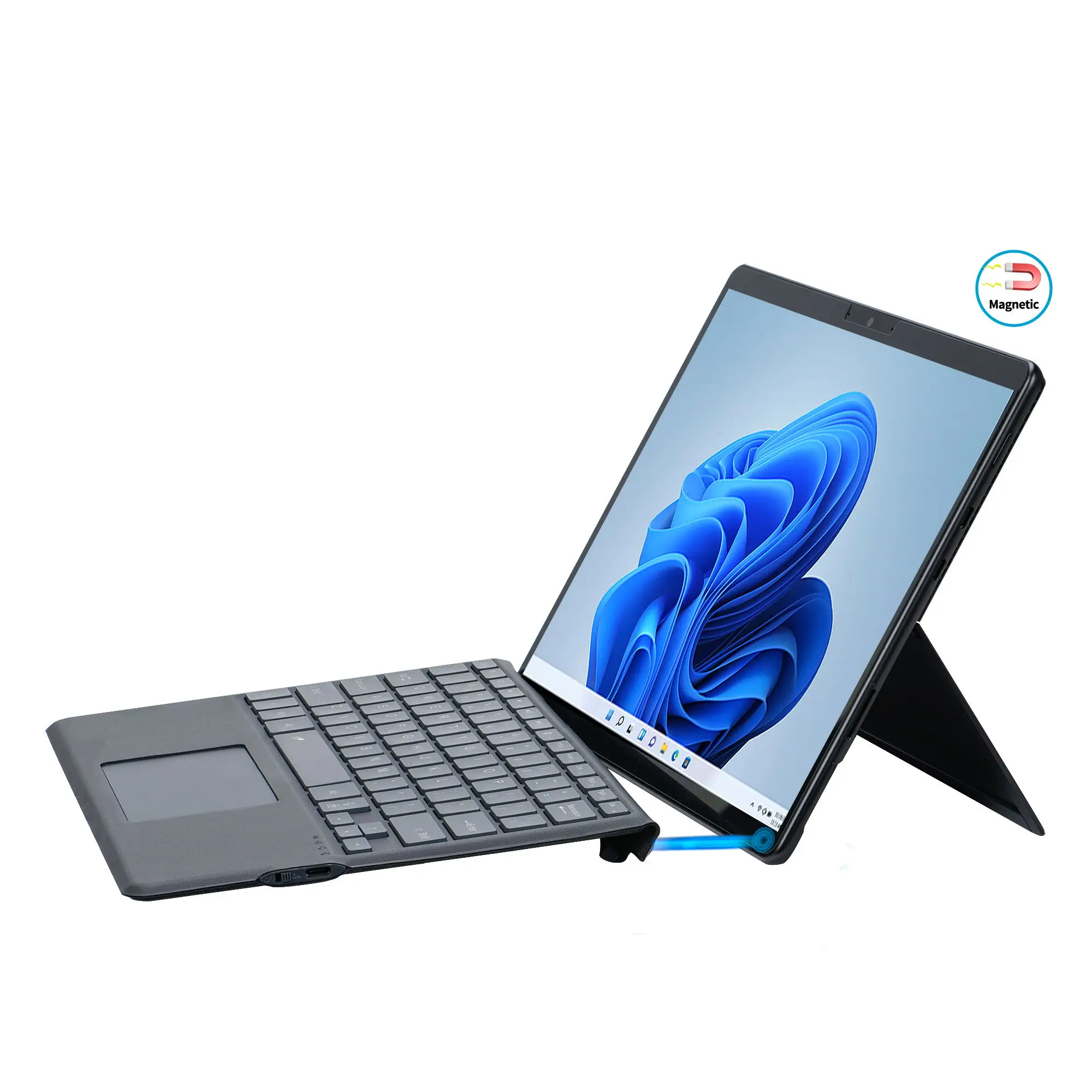 

Backlight keyboard Surface pro 8 Wireless Keyboard with Touchpad For Microsoft surfcae pro X 3 4 5 6 7