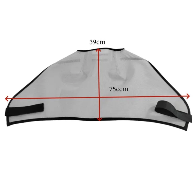 Equestrian Mesh Horse Face Mask with Sun Shade Bug Repellent and Ventilated Design Horse Headgear for Protection and Comfort 6