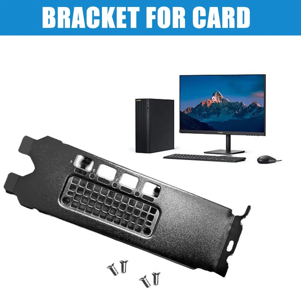 Full Height Bracket For PNY Nvidia Rtx A2000 6GB Graphics Card RTXA2000 Dustproof Graphics Card Baffle graphics card bracket