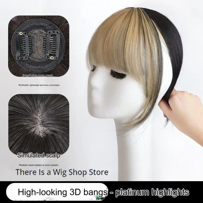 Рисунок 2 - Блестящие челки парик для женщин