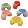 Children's Stool Home Rainbow Stool Non-slip Shoe Stool Ring Home Round Comfortable Plastic Small Stool Small Bench 5