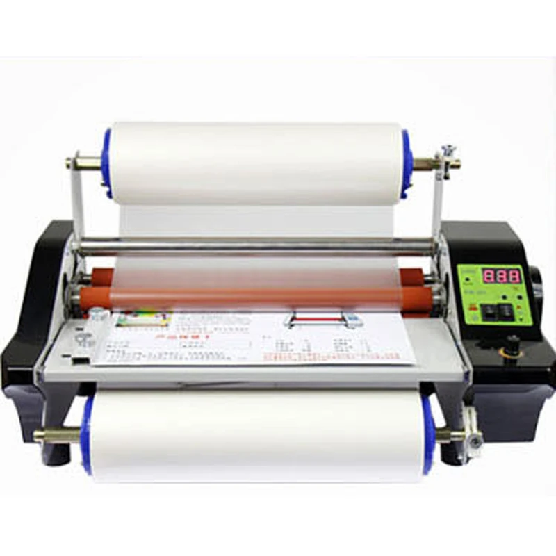 FM-360S Laminating Machine Single-sided Hot Lamination Self-adhesive Crystal Label Cold Lamination Photo Book Laminating Machine laminating machine