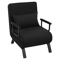 WOLTU 3-в-1 диван-кровать, складной стул со съемной подушкой, регулируемая спинка, гостевая кровать для квартиры, общежития — изображение 5