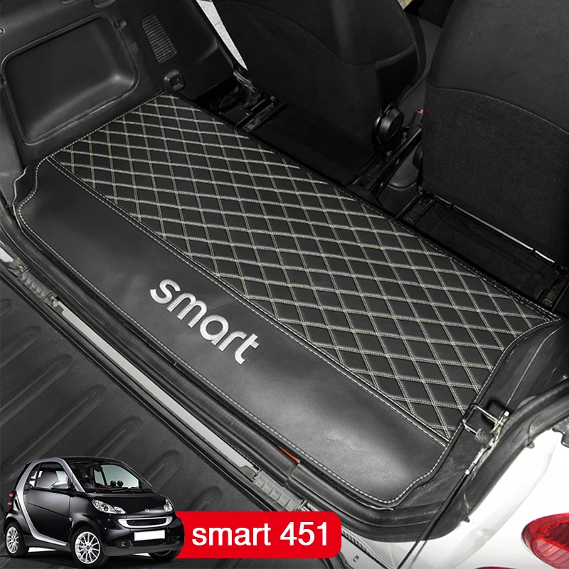 Tapis de Protection pour coffre de voiture, boîte arrière pour Smart Fortwo  Forfour 451 453, boîte de rangement de bagages, accessoires de tapis  anti-poussières et anti-rayures - AliExpress